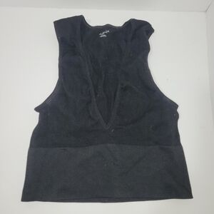 Urban Outfitters Out From Under Size XL Black Ribbed Tank Top